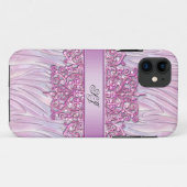 Coques Case-Mate iPhone iPhone 5 ou 4 Zebra Damask Joli rose (Dos (Horizontal))