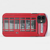 Coques Case-Mate iPhone iPhone 5 : Photo rouge classique de cabine (Dos (Horizontal))