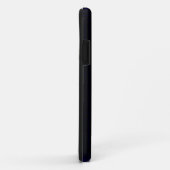 Coques Case-Mate iPhone iPhone 5 Police Mince Ligne bleue (Dos/Droite)