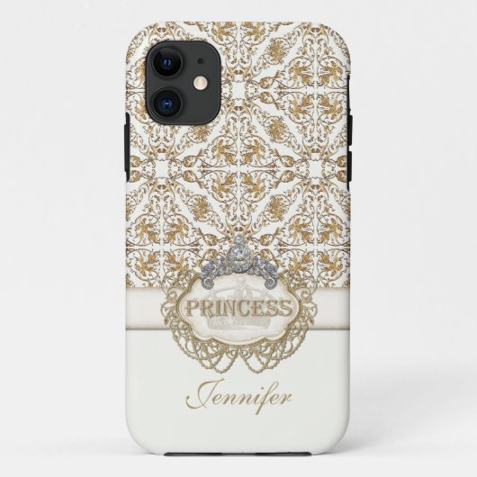 Coques Case-Mate iPhone IPhone 5 Princess Jewel Bling Couronne personnalis (Dos)