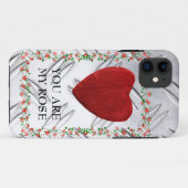 Coques Case-Mate iPhone iPhone 5 You are my rose (Dos (Horizontal))