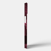 Coques Case-Mate iPhone iPhone 6, monogramme rose dur de Xtreme Paisley (Verso / Droite)