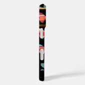 Coques Case-Mate iPhone iPhone 7 avec papillons rayés et bulles (Verso / Droite)