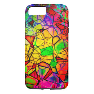 Coques Pour iPhone iPhone 7 Plus Stainglass Design, robuste