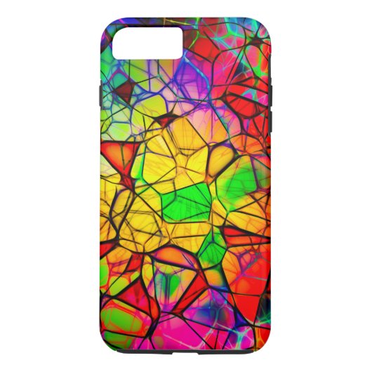 Coques Case-Mate iPhone iPhone 7 Plus Stainglass Design, robuste (Dos)