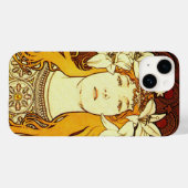 Coques Case-Mate iPhone iPhone - Art Nouveau 'Sarah Bernardt' (Verso (horizontal))