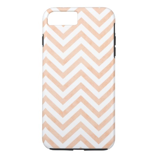Coques Case-Mate iPhone iPhone blanc 7 de chevrons de pêche plus, dur (Dos)