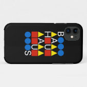 Coques Case-Mate iPhone Iphone blanc de cas de collection de Bauhaus (Dos (Horizontal))