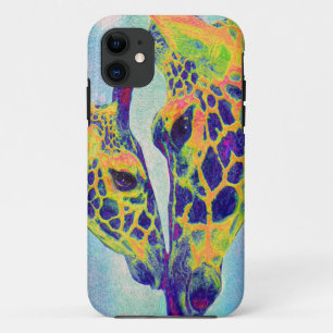 Etui iPhone Case-Mate iPhone bleu de girafe