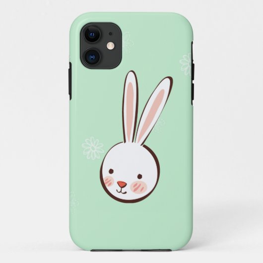 Coques Case-Mate iPhone Iphone Bunny de Pâques 5 Coques (Dos)