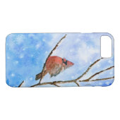 Coques Case-Mate iPhone iPhone cardinal rouge 8/7 cas (Dos (Horizontal))