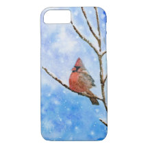 iPhone cardinal rouge 8/7 cas