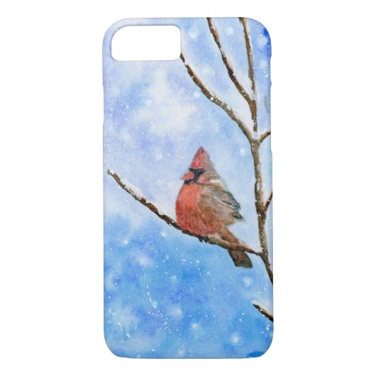 Coques Case-Mate iPhone iPhone cardinal rouge 8/7 cas (Dos)