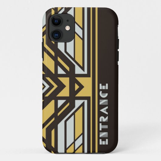 Coques Case-Mate iPhone iPhone case SE/5/5s (Black)[Art Deco] (Dos)