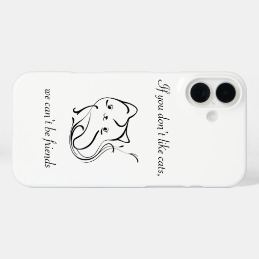 Coques Case-Mate iPhone Iphone Catlover cover (Verso (horizontal))