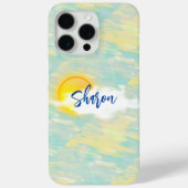 Coques Case-Mate iPhone iPhone/coque ipad Jaune et Aqua Marine (Verso)