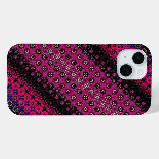 Coques Case-Mate iPhone iPhone/coque ipad Motif Hot Pink Abstrait (Verso (horizontal))