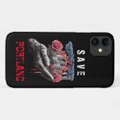 Coques Case-Mate iPhone iPhone/coque ipad "Save Portland" (Dos (Horizontal))