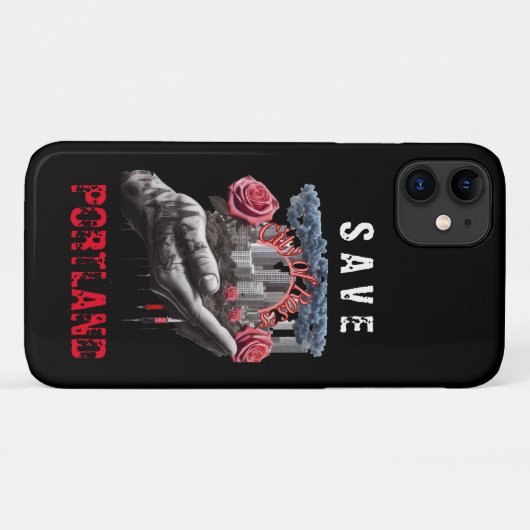 Coques Case-Mate iPhone iPhone/coque ipad "Save Portland" (Dos (Horizontal))