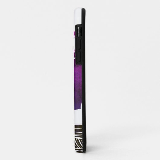 Coques Case-Mate iPhone iPhone/coque ipad violet et blanc (Dos/Gauche)