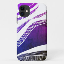 iPhone/coque ipad violet et blanc