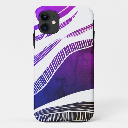 Coques Case-Mate iPhone iPhone/coque ipad violet et blanc (Dos)