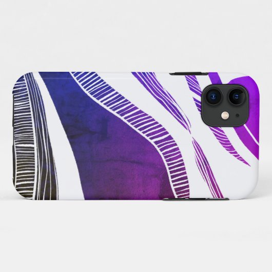 Coques Case-Mate iPhone iPhone/coque ipad violet et blanc (Dos (Horizontal))