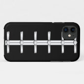 Coques Case-Mate iPhone Iphone de costume de fu de Kung (Dos (Horizontal))