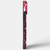 Coques Case-Mate iPhone iPhone de Noël rose floral | iPhone de Noël (Verso / Droite)