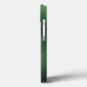 Coques Case-Mate iPhone Iphone d'impression en acier inoxydable vert titan (Verso / Gauche)