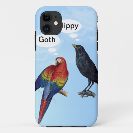 Coques Case-Mate iPhone Iphone drôle de hippie de Goth 5 cas (Dos)