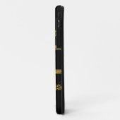 Coques Case-Mate iPhone iPhone Elegant Classy Gold Floral (Dos/Gauche)