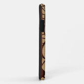 Coques Case-Mate iPhone iPhone en bois de planche de surf de Koa Tiki (Dos/Droite)