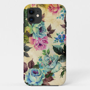 Coque Case-Mate Pour iPhone iPhone floral antique 5 de Coque-Compagnon