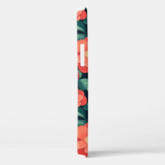 Coques Case-Mate iPhone iphone floral pattern phone case (Verso / Droite)