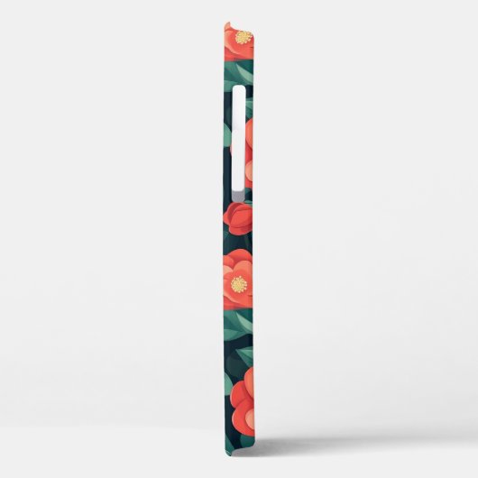 Coques Case-Mate iPhone iphone floral pattern phone case (Verso / Gauche)