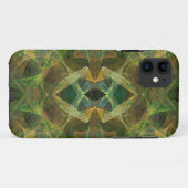 Coques Case-Mate iPhone Iphone Fractal Vert 5 Coque-Mate personnalisé ID (Dos (Horizontal))