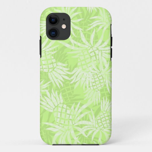 Coques Case-Mate iPhone iPhone hawaïen de Camo d'ananas 5 cas (Dos)