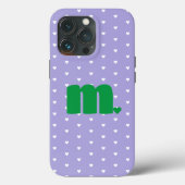 Coques Case-Mate iPhone iPhone initial/coque ipad de coeur (Verso)