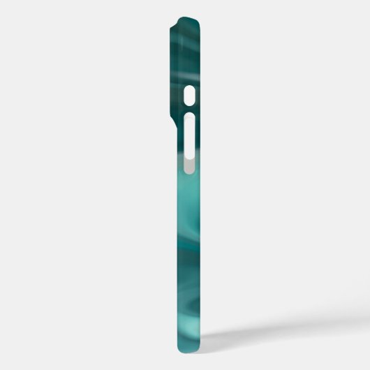 Coques Case-Mate iPhone iPhone / iPad case Teal Marble Abstract  (Verso / Gauche)