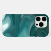 Coques Case-Mate iPhone iPhone / iPad case Teal Marble Abstract (Verso (horizontal))