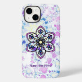 Coques Case-Mate iPhone iPhone Mandala/coque ipad de printemps (Verso)