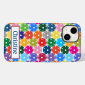 Coques Case-Mate iPhone Iphone multilingue Pickleball 14 (Verso (horizontal))