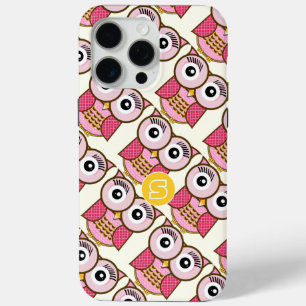 Coque iPhone 15 Pro Max Iphone personnalisé Cute Owl Art 5
