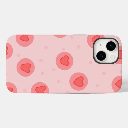 Coques Case-Mate iPhone iPhone Pink case | cute love (Verso (horizontal))
