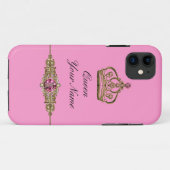 Coques Case-Mate iPhone iPhone royal de monogramme 5 cas (Dos (Horizontal))