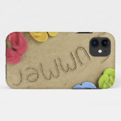 Coques Case-Mate iPhone iPhone Sand d'été (Dos (Horizontal))