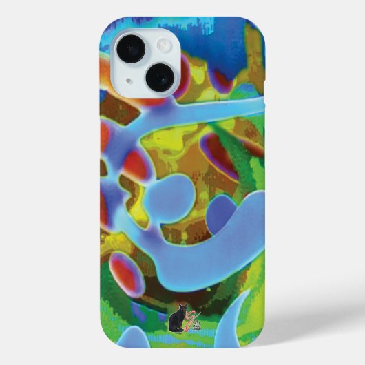 Coques Case-Mate iPhone iPhone se déchaîne paisiblement (Verso)