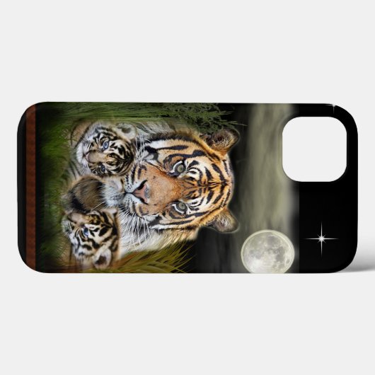 Coques Case-Mate iPhone iPhone Tiger (Verso (horizontal))