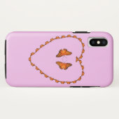 Coques Case-Mate iPhone iPhone X coque, papillons dans le coeur - Dansez a (Dos (Horizontal))